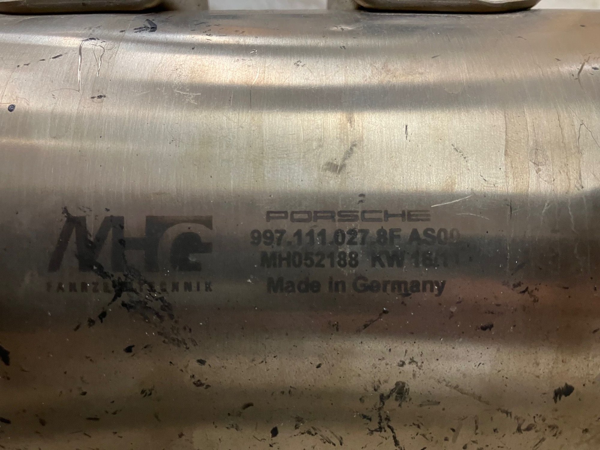 Engine - Exhaust - MHG Motorsports 997 cup inconel exhaust system - Used - Ellwood City, PA 16117, United States