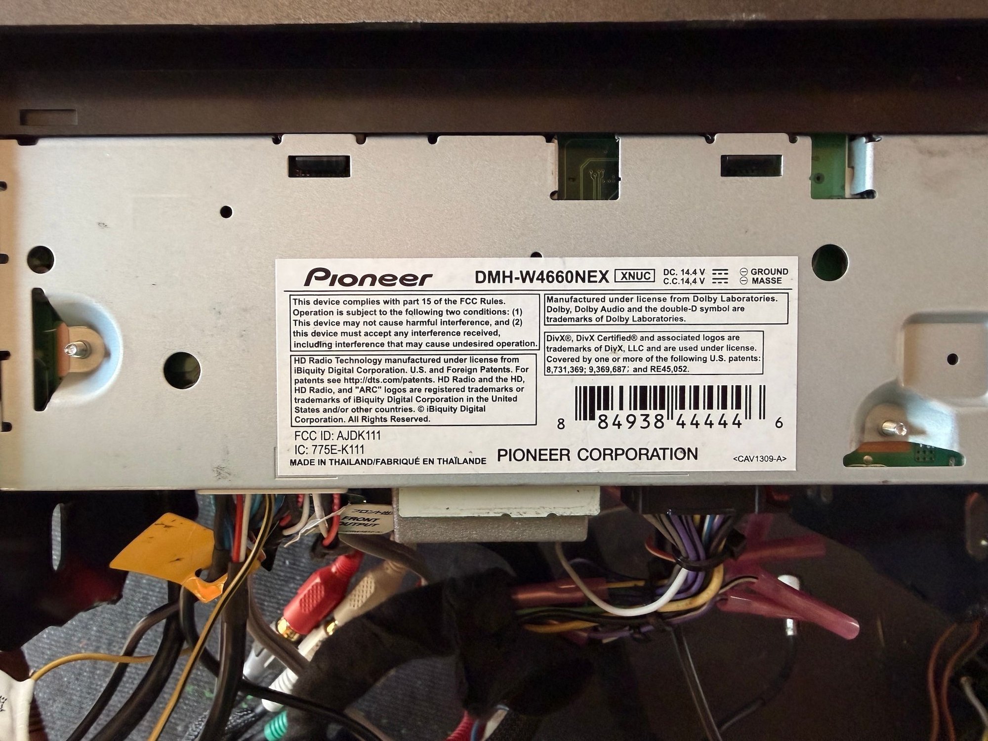 2006 Porsche 911 - Pioneer DMH-W4460NEX - Accessories - $450 - Alameda, CA 94501, United States