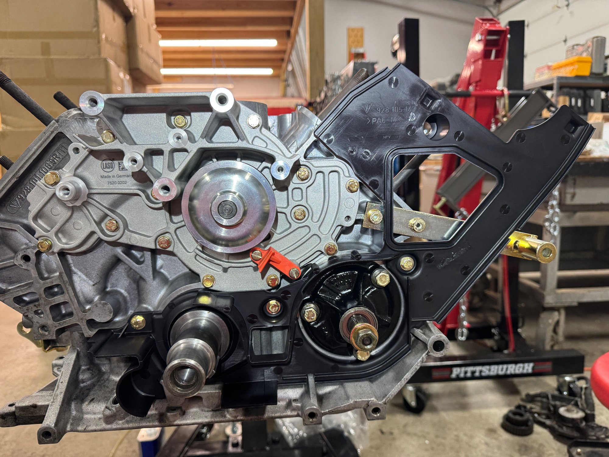 Half way done with the front�kind of. <img src=