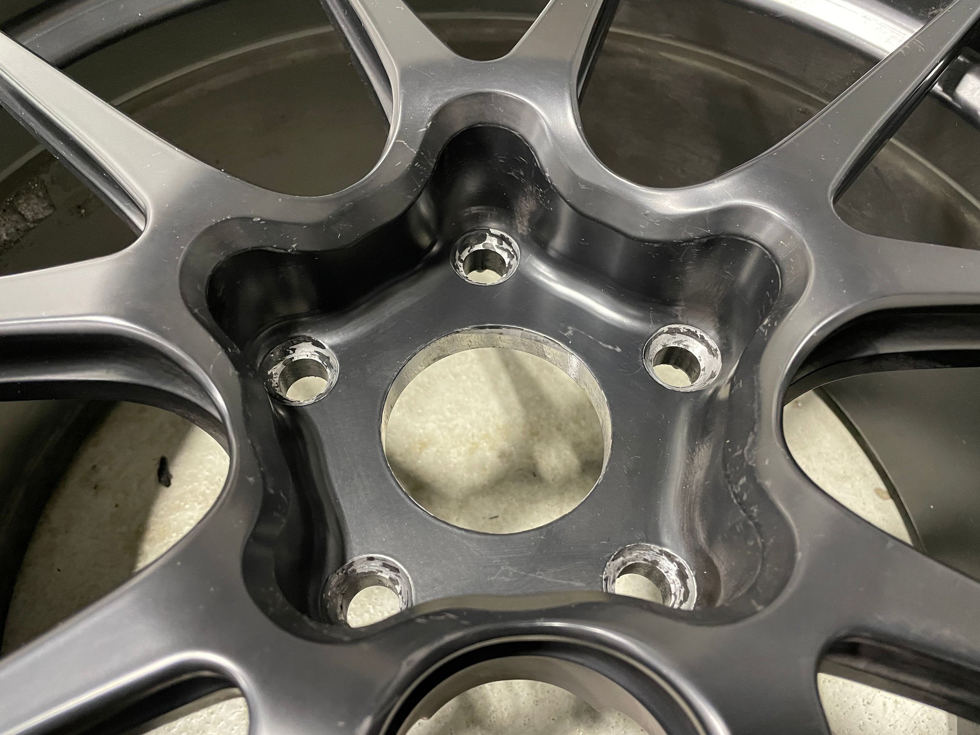 Wheels and Tires/Axles - Forgeline GS1R 19" Satin Black for 718 GT4 with Hoosier R7 + TPMS - Used - 0  All Models - Oakland, NJ 07436, United States