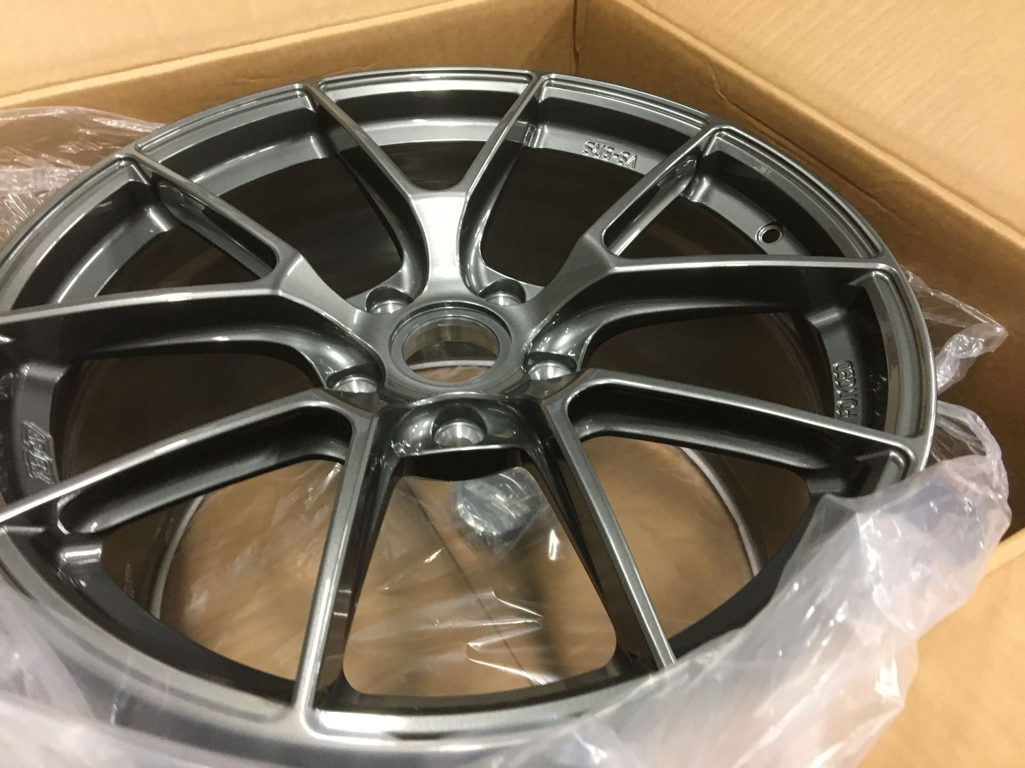 Wheels and Tires/Axles - FS **NEW** Apex VS-5RS 20" 5 lug 991.2 NB fitment Anthrecite - New - 2013 to 2019 Porsche 911 - Bordentown, NJ 08505, United States