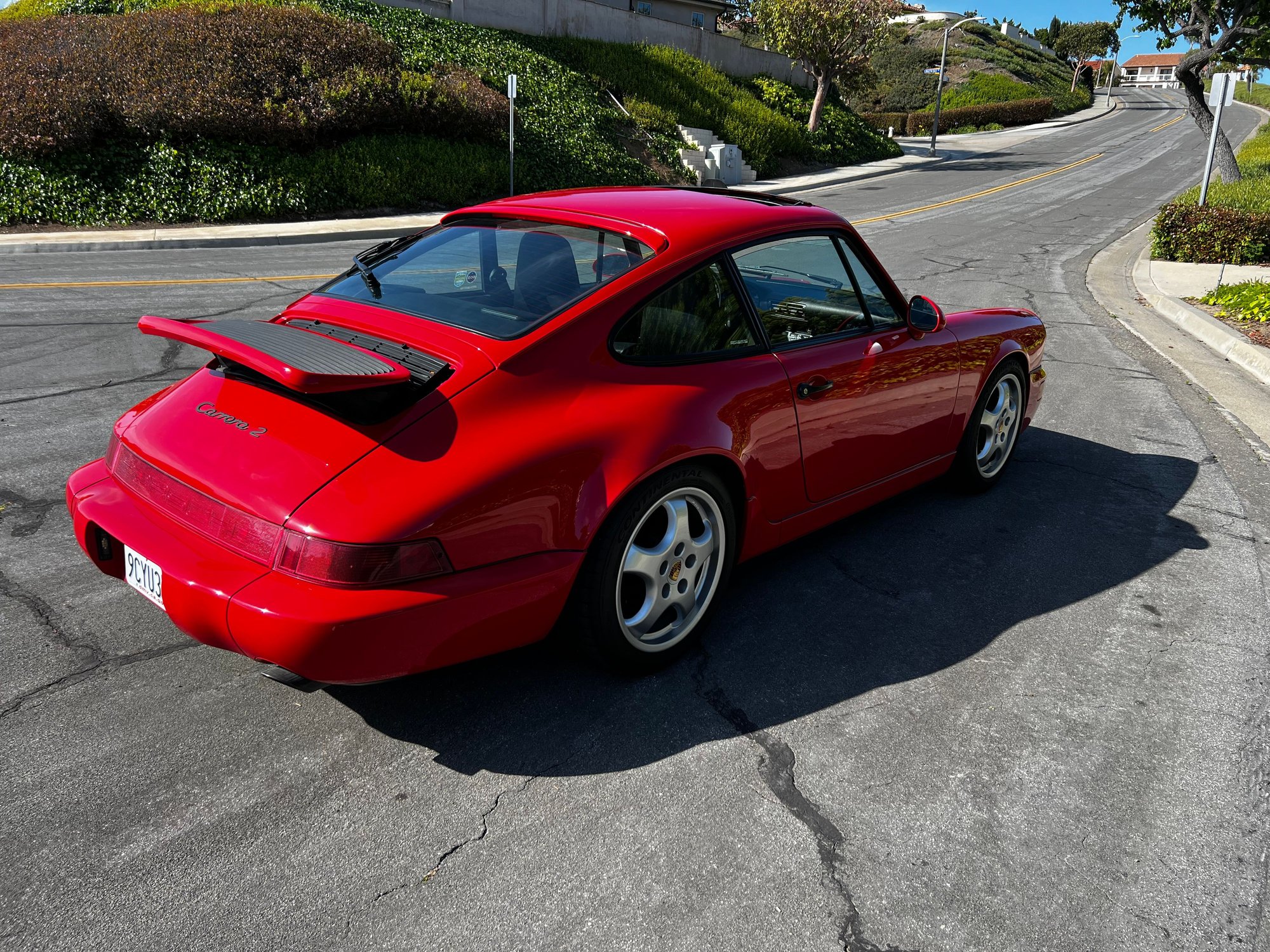 1993 Porsche 911 - 1993 964 C2 Tiptronic Coupe Excellent - Used - VIN WP0AB299111111111 - 99,500 Miles - 2WD - Automatic - Coupe - Red - Newport Beach, CA 92660, United States