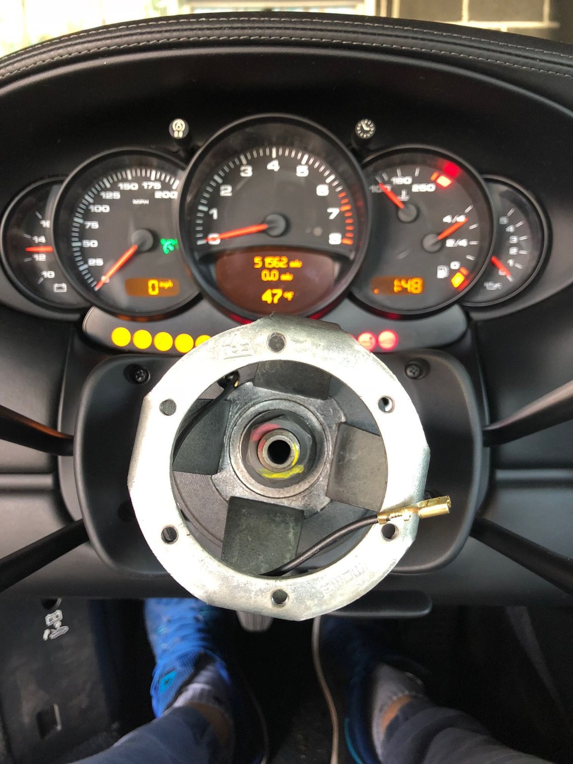 Cup steering wheel horn hookup Rennlist Porsche Discussion Forums