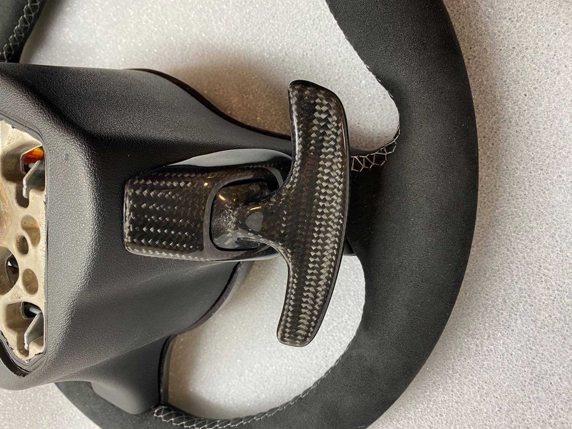 Steering/Suspension - Sport Design Steering wheel - Carbon Fiber - Used - 2009 to 2016 Porsche All Models - Niagara Falls, NY 14304, United States