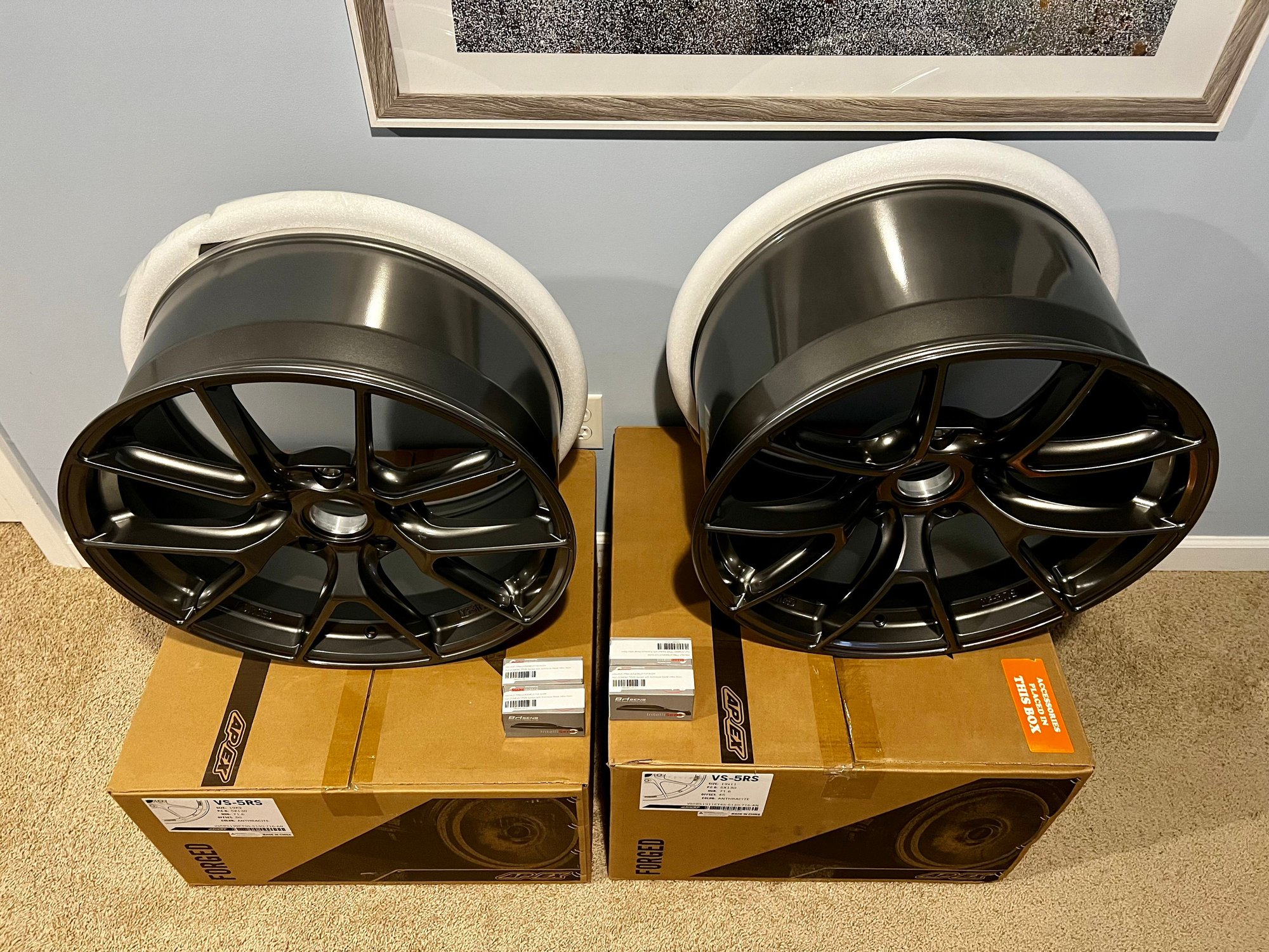Wheels and Tires/Axles - APEX VS-5RS Anthracite  GT4 / Spyder Wheels  19x9 19x11 BNIB - New - 2020 to 2024 Porsche 718 - Carmel, IN 46033, United States