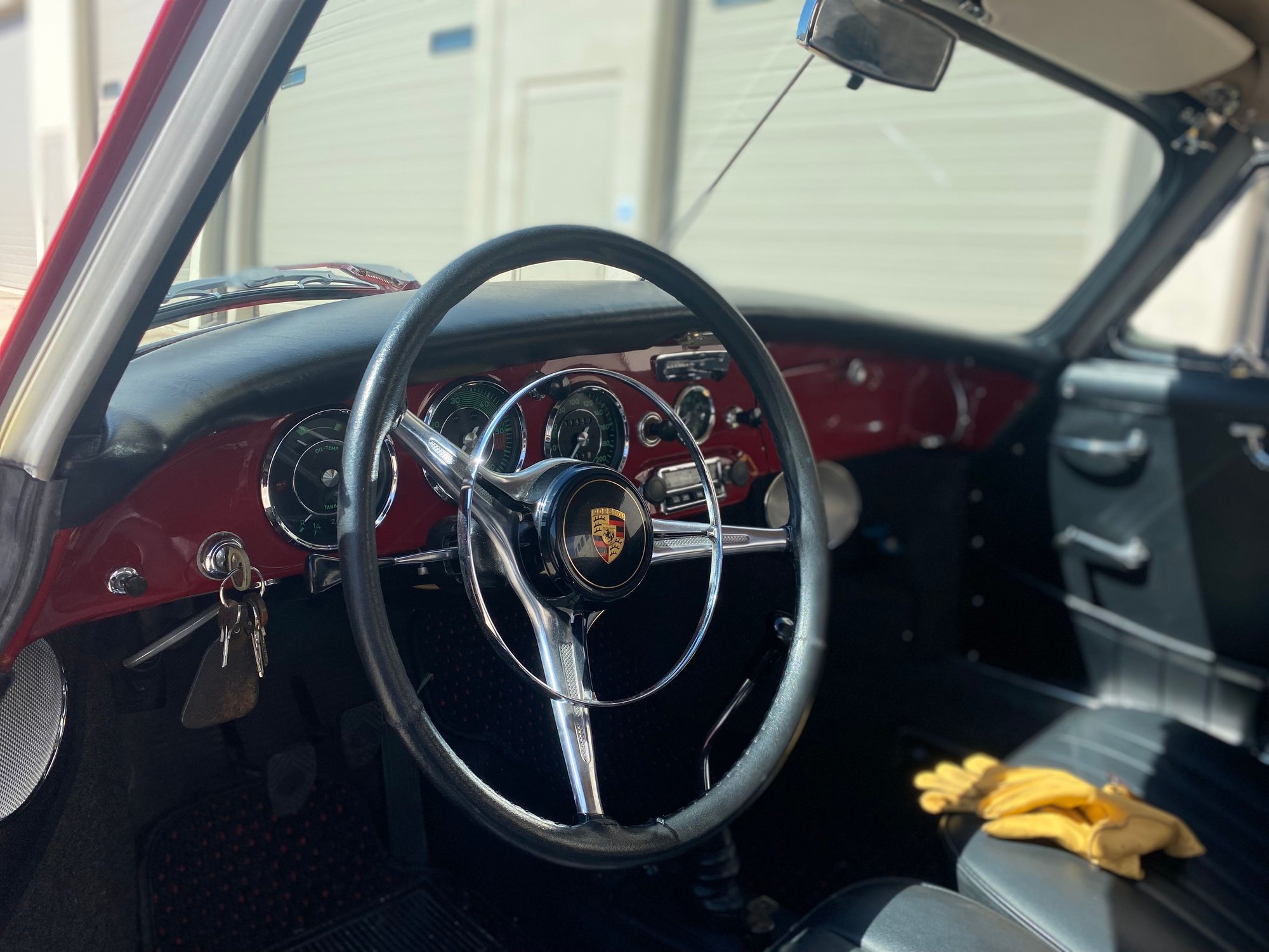 1963 Porsche 356B - Porsche 356 Super B Cabriolet - Used - VIN 1578830000000000 - 1,300 Miles - 4 cyl - 2WD - Manual - Convertible - Red - Littleton, CO 80127, United States
