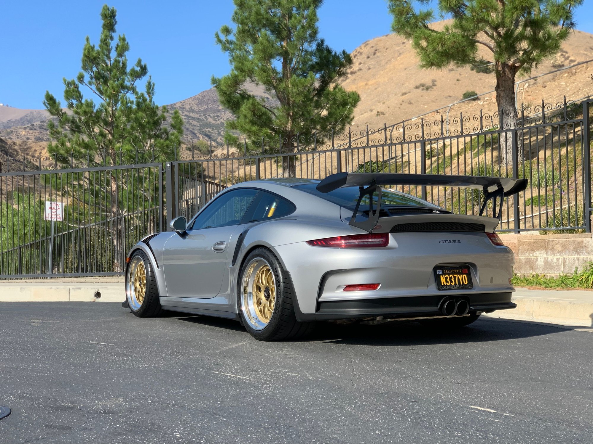 Wheels and Tires/Axles - 19" GOLD BBS E07 991 GT3RS Specification 19X10 front 19x13 Rear CUP 2 Tires TPMS incl - Used - 0  All Models - Northridge, CA 91326, United States