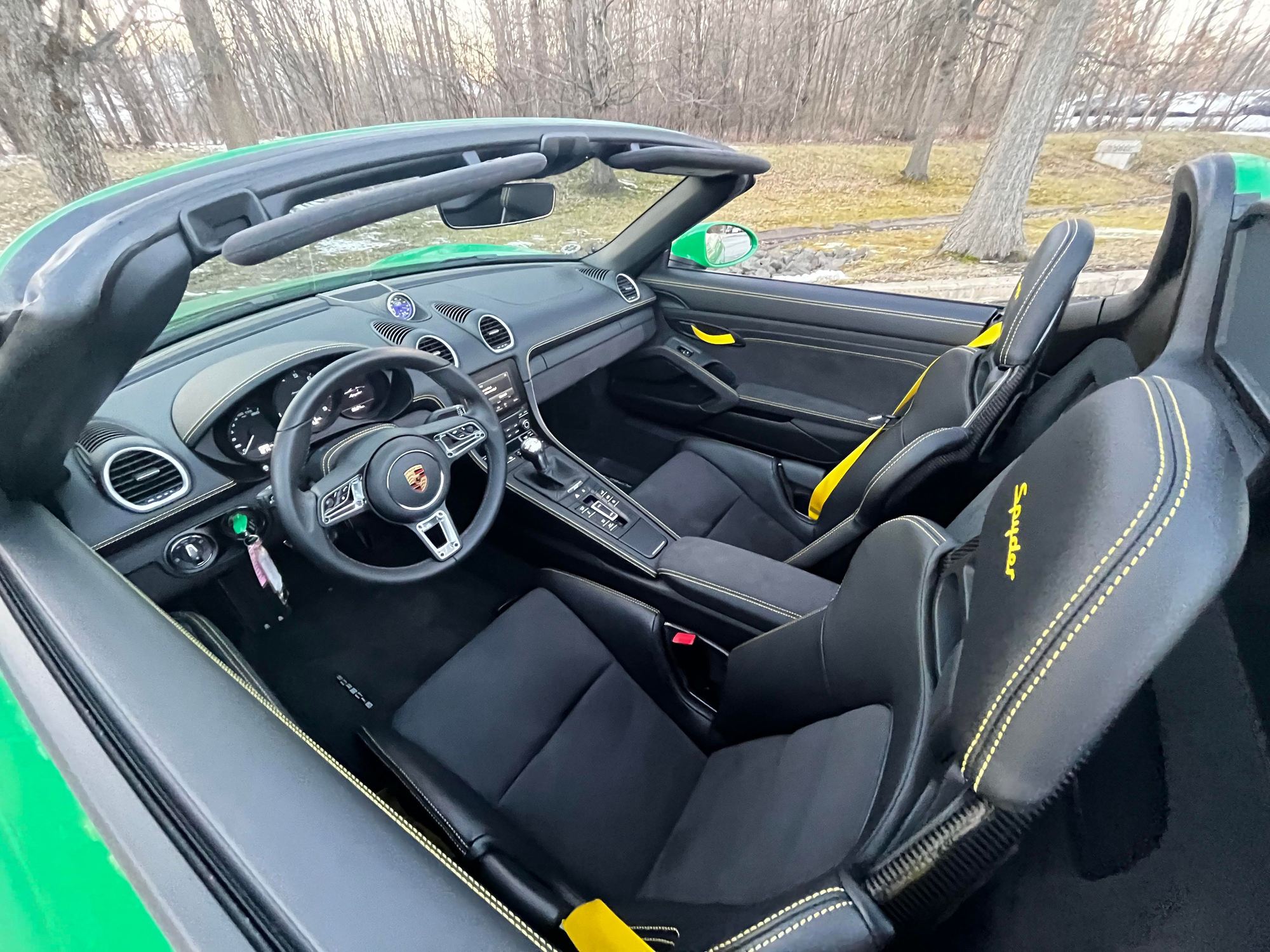 2022 Porsche 718 - CPO 2022 Porsche 718 Spyder - Used - VIN WP0CC2A82NS235581 - 1,040 Miles - 6 cyl - 2WD - Manual - Convertible - Other - Lawrenceville, NJ 08648, United States