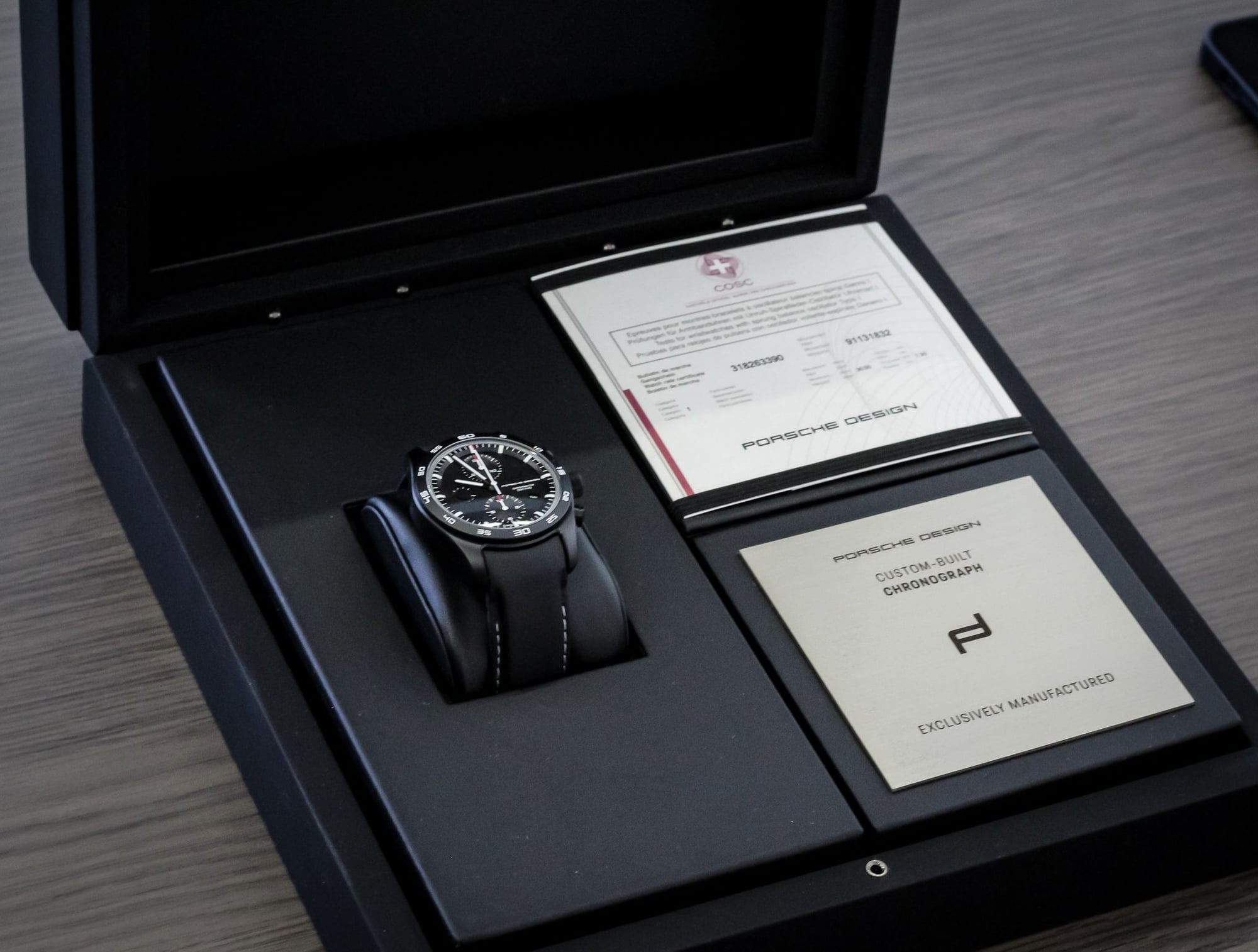 *New* Custom Built Chronograph Porsche design watch - Rennlist ...