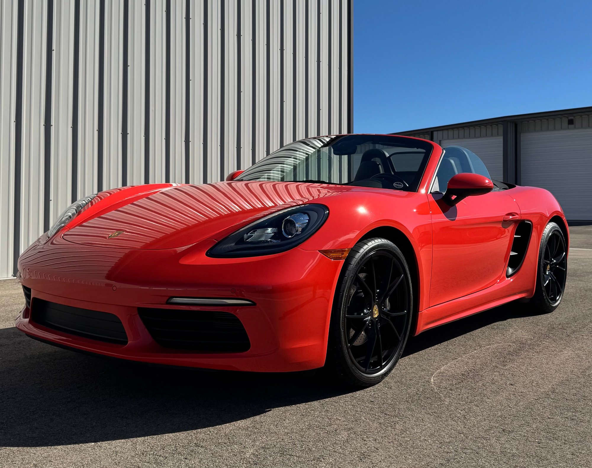 2017 Porsche 718 Boxster - Say hello to Ginger!  Possibly the cleanest, lowest mileage 2017 718 in the USA! - Used - VIN WP0CA2A81HS221925 - 11,700 Miles - 4 cyl - AWD - Manual - Convertible - Orange - Eagle, ID 83714, United States