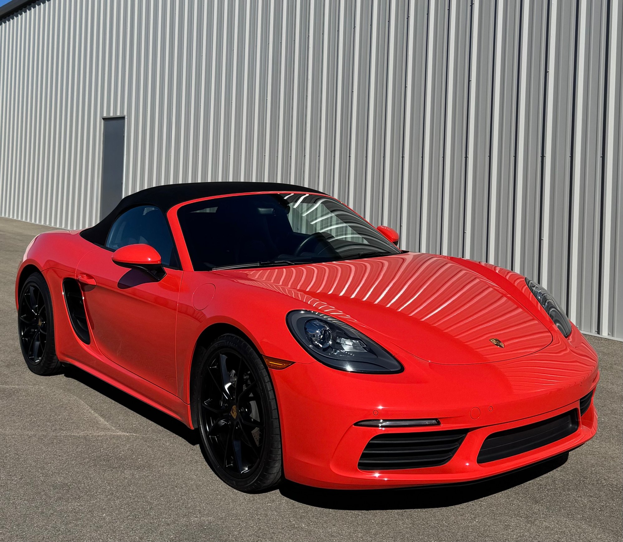 2017 Porsche 718 Boxster - Say hello to Ginger!  Possibly the cleanest, lowest mileage 2017 718 in the USA! - Used - VIN WP0CA2A81HS221925 - 11,700 Miles - 4 cyl - AWD - Manual - Convertible - Orange - Eagle, ID 83714, United States