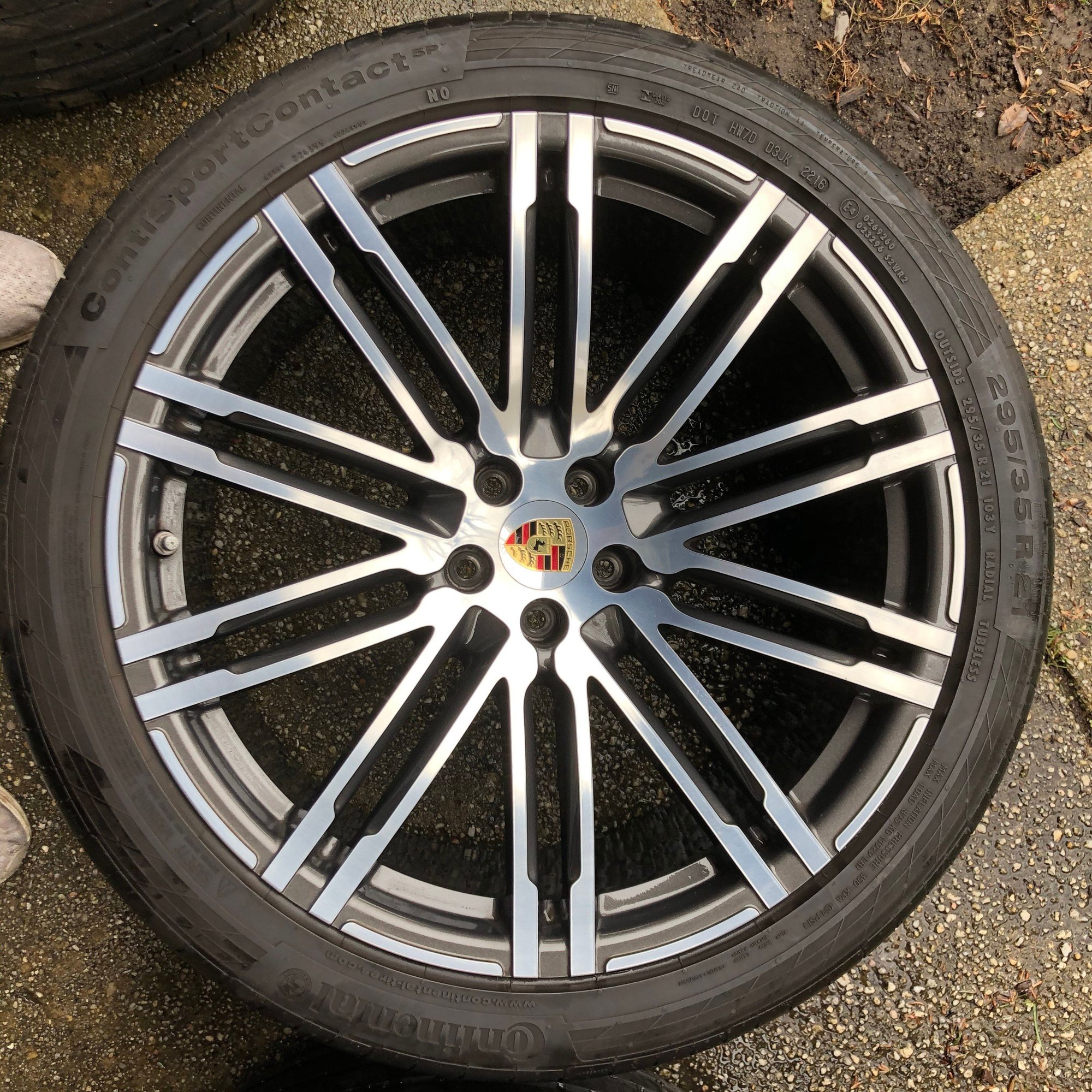 Wheels and Tires/Axles - 21" Turbo Design Wheels Set (Macan) - Used - 2014 to 2019 Porsche Macan - Haddonfield, NJ 08033, United States