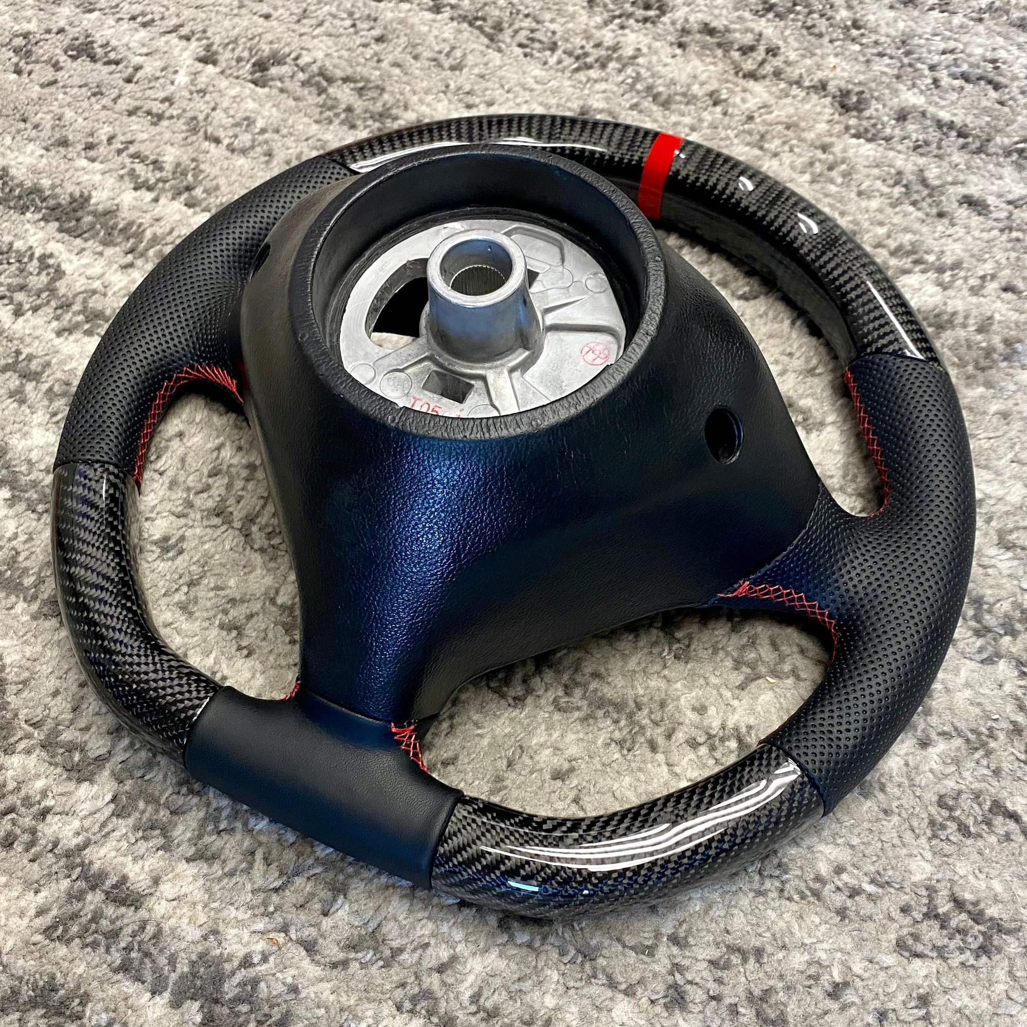 Interior/Upholstery - CUSTOMIZED OEM STEERING WHEEL (986 AND 996 FITMENT) - Used - 1999 to 2005 Porsche 911 - 1996 to 2002 Porsche Boxster - Metro Detroit, MI 48346, United States