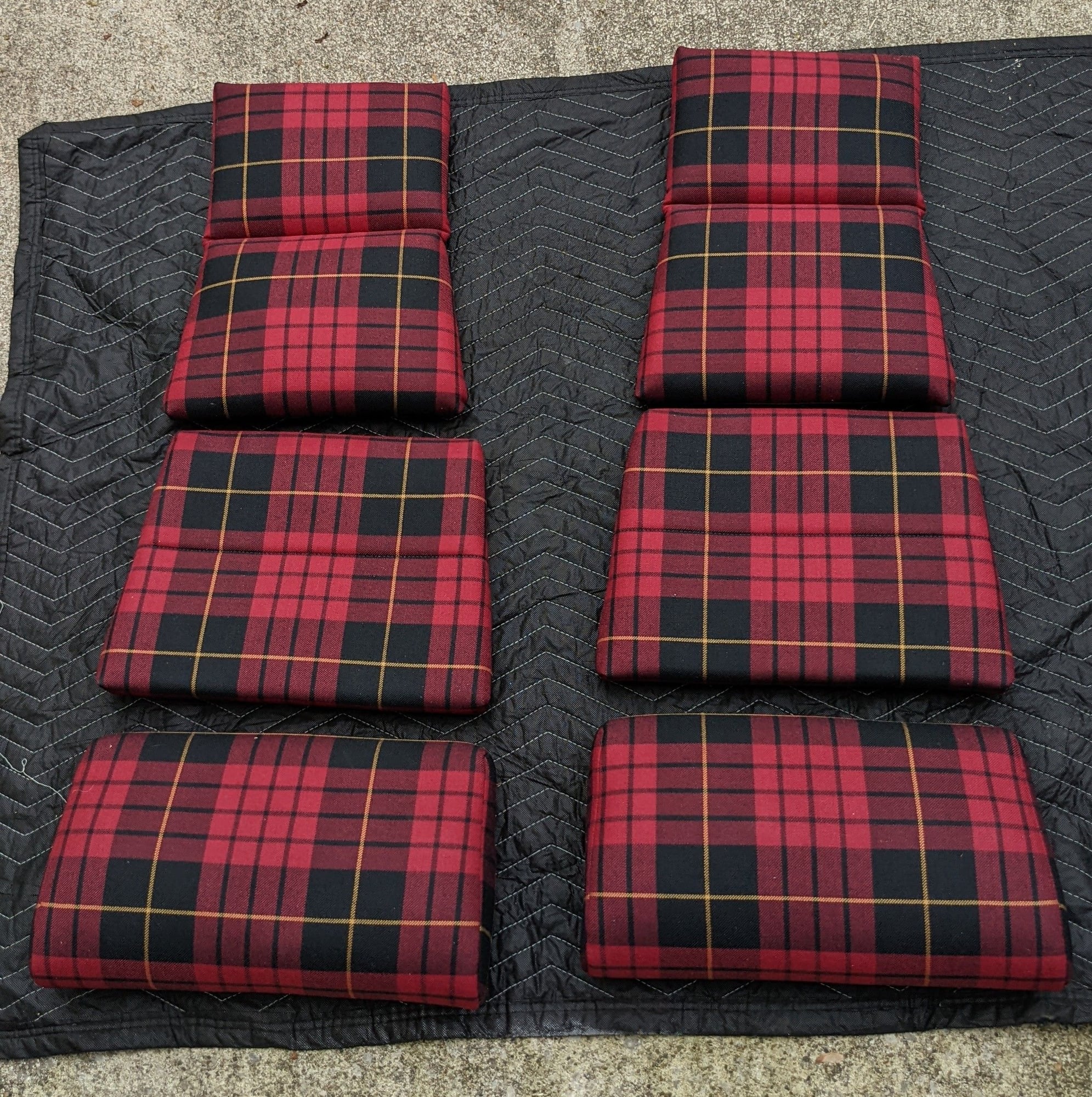 Interior/Upholstery - New tartan seat inserts/pads - New - 0  All Models - Bloomington, IN 47408, United States