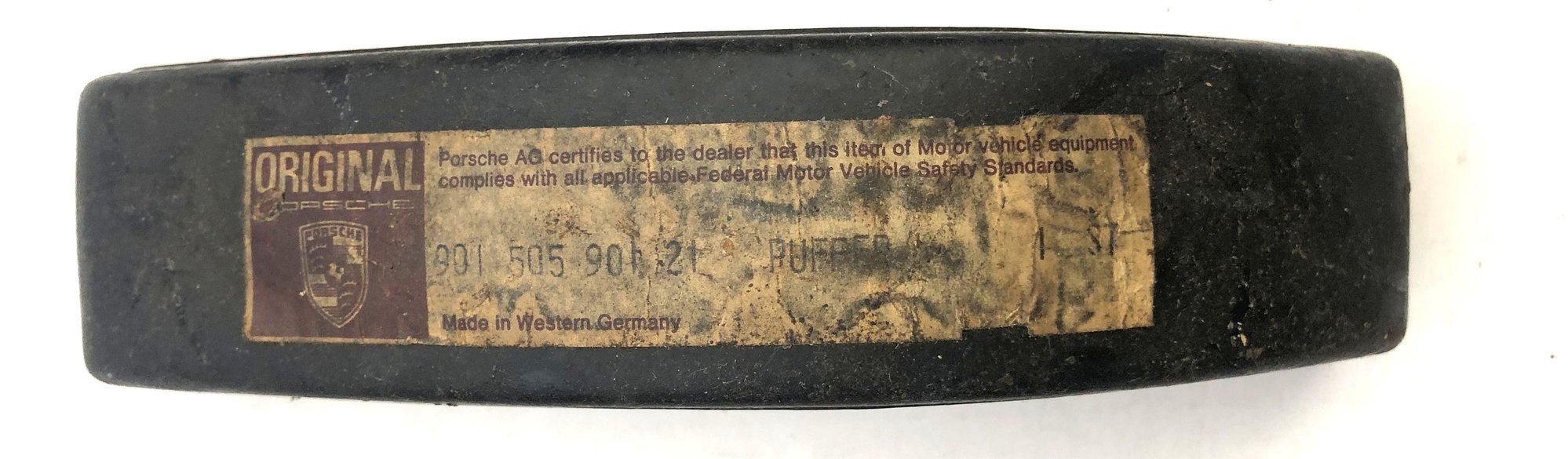 Exterior Body Parts - 1965-1973 Porsche 911/912 OEM Bumper Guard Rubber Pads. Set of 4. NOS - New - 1965 to 1973 Porsche 911 - 1965 to 1973 Porsche 912 - San Rafael, CA 94901, United States