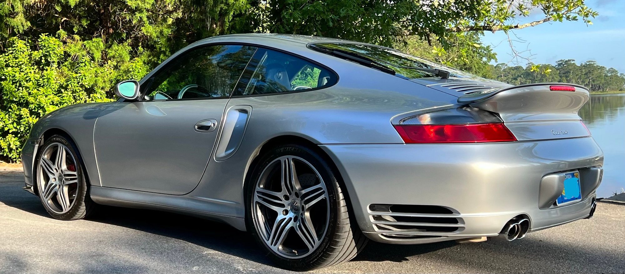 2003 Porsche 911 - 996 Turbo Coupe 6-Speed - Used - VIN WP0AB29923S686255 - 73,600 Miles - 6 cyl - AWD - Manual - Coupe - Silver - Inlet Beach, FL 32461, United States