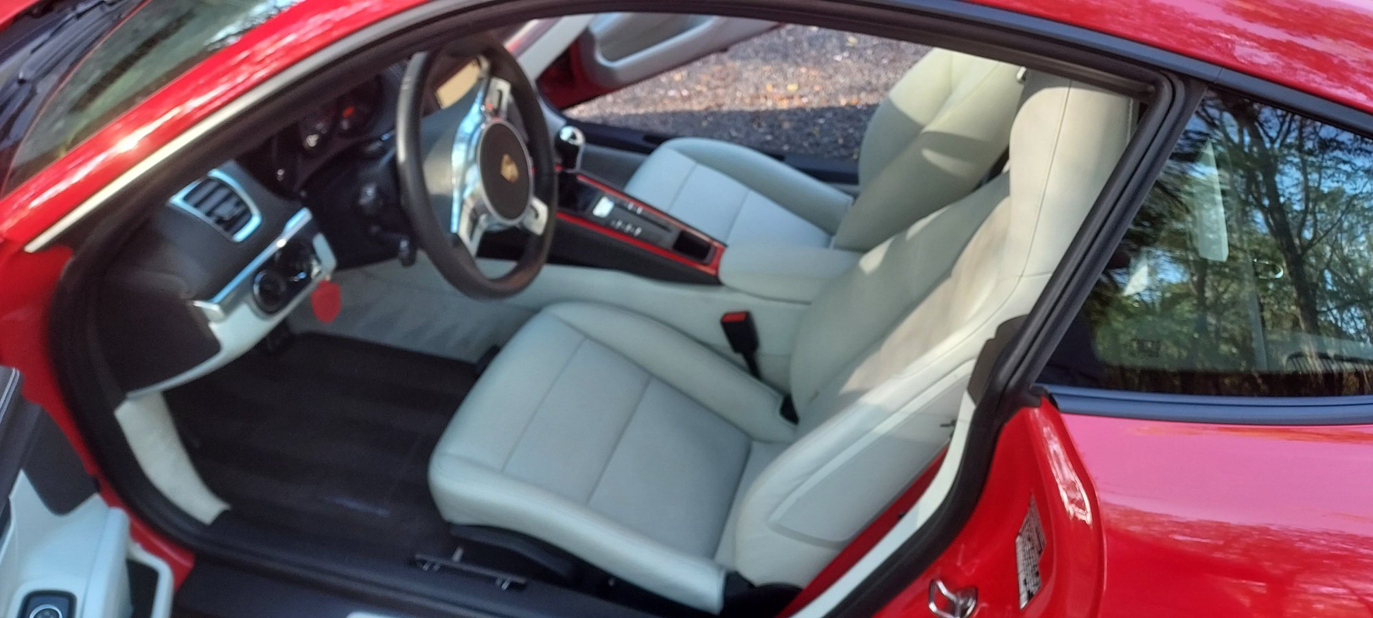 2014 Porsche Cayman - 2014 Porsche Cayman S 6 speed with rare two tone full leather interior (39k miles) - Used - VIN WP0AB2A84EK191030 - 39,200 Miles - 6 cyl - 2WD - Manual - Coupe - Red - Baltimore, MD 21202, United States