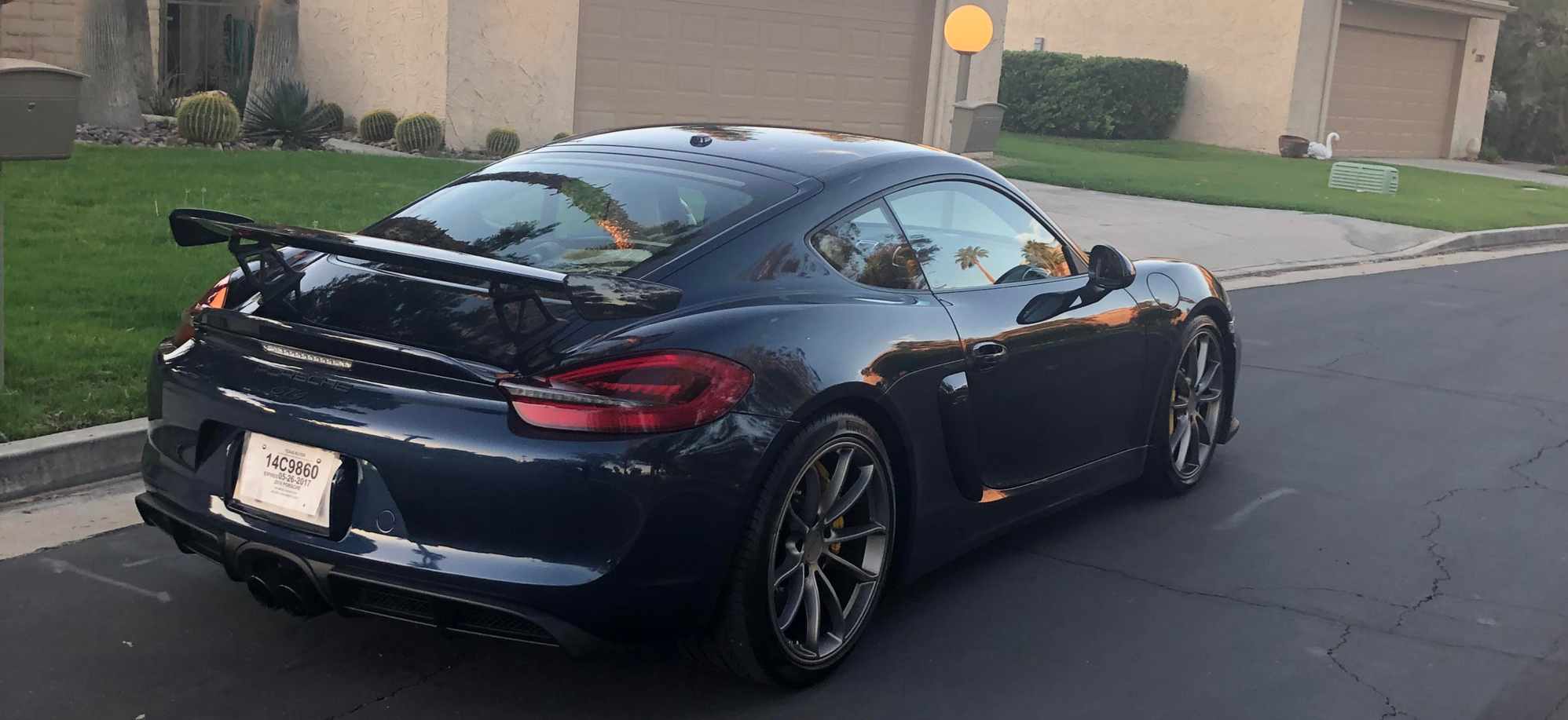 2016 Porsche Cayman GT4 - GT4 - Dark Blue Metallic, PCCBs - Used - VIN WP0AC2A88GK197347 - 16,000 Miles - Manual - Palm Springs, CA 92262, United States