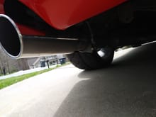 3" exhaust with Dynomax Race Bullet