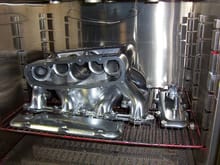 Intake manifold in our oven