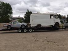 Not a "barn find" a "milk truck find".  Not sure if there was any hope for this old long hood or not.