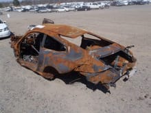 2011 GT3 RS 4.0 Destroyed by fire