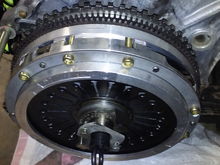 Don't they look awesome when they are nice new and shiny!  Fidanza Lightweight Flywheel...Sachs Clutch....