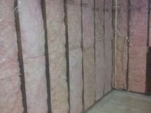 Coming along, vapor barrier is up