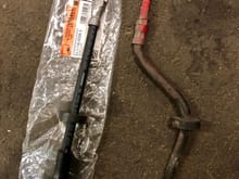 New brake hose vs old