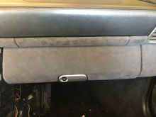 Dash cupholder trim and glove box