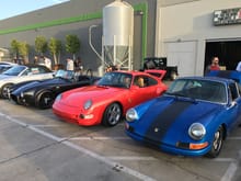 Took both the 993 & 912 to Cars & Coffee event