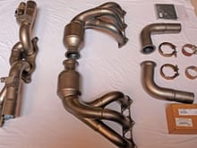 Race Line Headers with Race Line Slip On Exhaust System