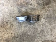 The new nut was a lot thinner than the old one. 