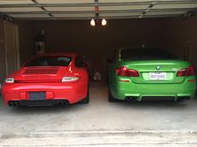 Finally home.  Got a clear bra while being service. 