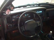 interior w/ gauges etc