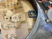 Created templates for each step, labeled to make install easier. Cleaned every screw in CRC rust remover(huge difference)