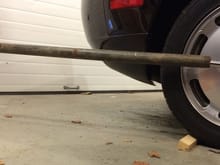 Keep garage door closed when you do this. No witnesses.
