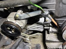 New mount and nowhere to attach bracket