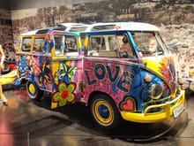 VW Love bus