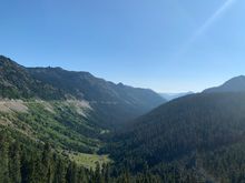 Coming over Cayuse Pass and down the valley toward Yakima, WA
