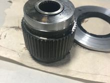 using the old clutch for the spline to retrofit the 997 EMC
