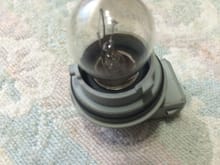 Bulb pushed in and locked into position, tight and secure.