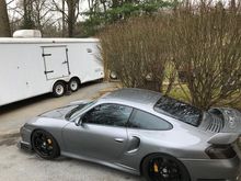 side view with aftermarket Mashaw GT2 wing