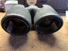 Some delamination of the carbon fiber layup