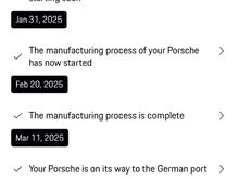 Manufacturing complete on March 11, arrived at the port 1 day later, then put on the vessel the very next day.