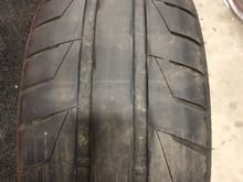 5/32 to 7/32 of tread depth which is almost new for the NT05