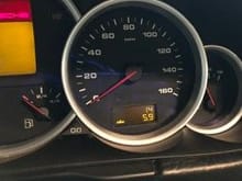 odometer now after sitting with battery disconnected for two weeks
