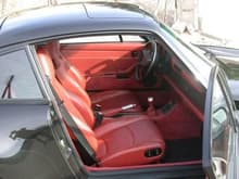 Boxster Red interior