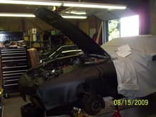 working on the 928