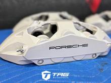 Our Custom Paint-Matched Calipers in Chalk